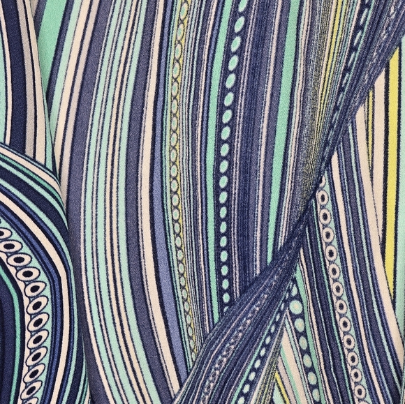 Teal Open Front Cardigan - Picture 3 of 7